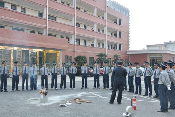 消防知識實地演練